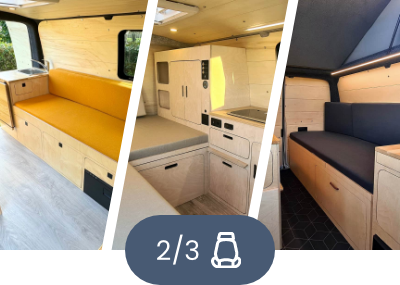 Gammes 2/3 places